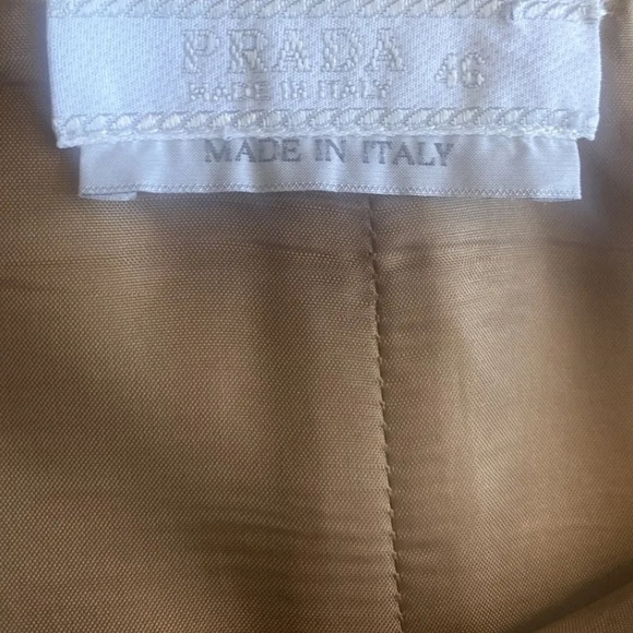 Prada Knee Length Pencil Skirt Women's Size 46 US 12 Made In Italy - Picture 7 of 14
